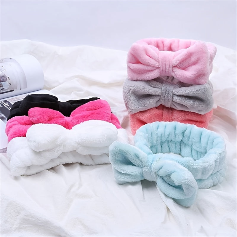 Plush Soft Headband Cross Kont Hairband Elastic Hair Band For Women