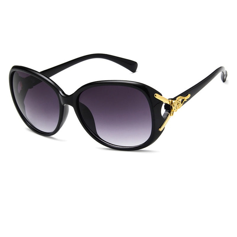 Oversized Sunglasses Women UV Protection Vintage Big Frame Sun Glasses