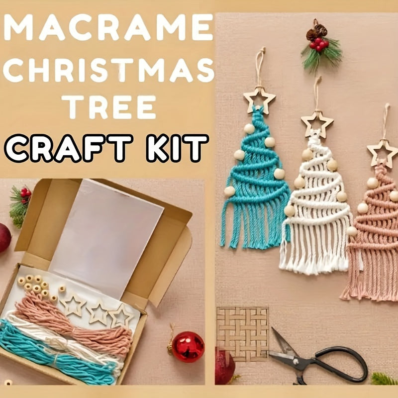 Macrame Cord For Christmas Decor DIY Kit