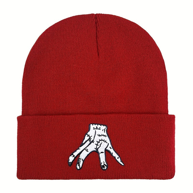 Embroidered Beanie Hat for Men & Women