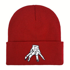 Embroidered Beanie Hat for Men & Women
