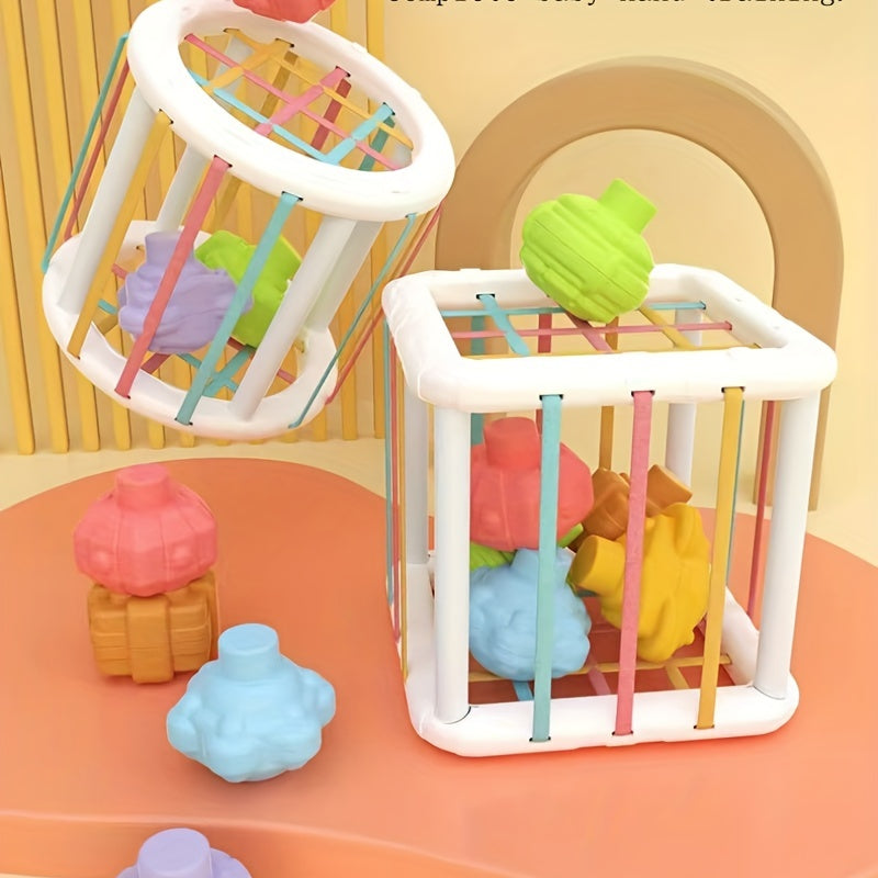 Rainbow Cecile Toy Educational Folding Music Baby Grasping Shape