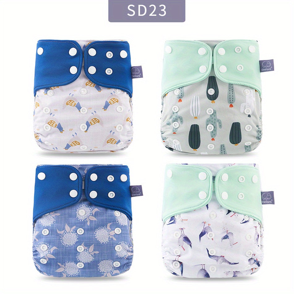 Elinfant Cloth Diapers Soft Comfortable & Eco Friendly