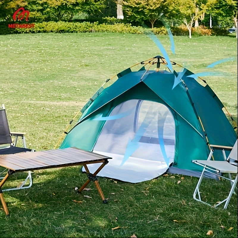 3 Person Quick Opening Camping Tent for Beach Hiking