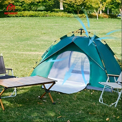 3 Person Quick Opening Camping Tent for Beach Hiking