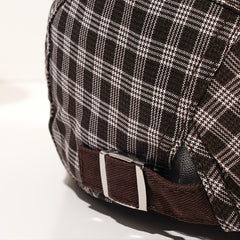 Plaid Hats Men Women Spring Autumn Street Hats