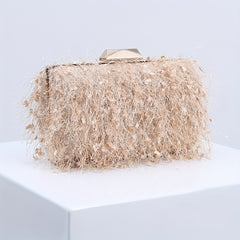 Tassel Decor Clutch Evening Bag for Party Women