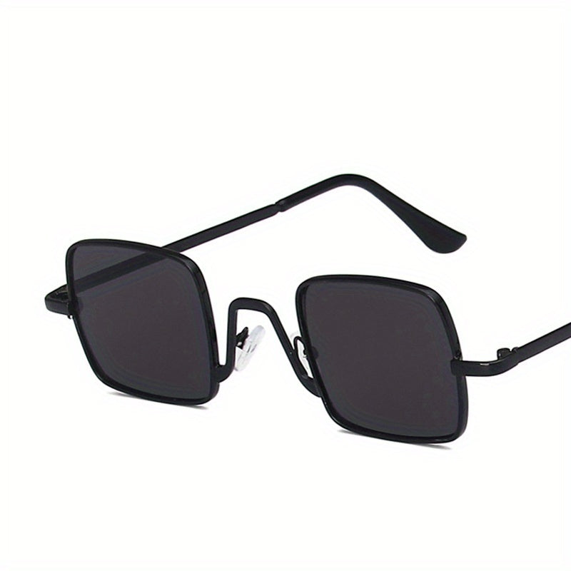 Square Metal Frame Kids Sunglasses for Boys and Girls