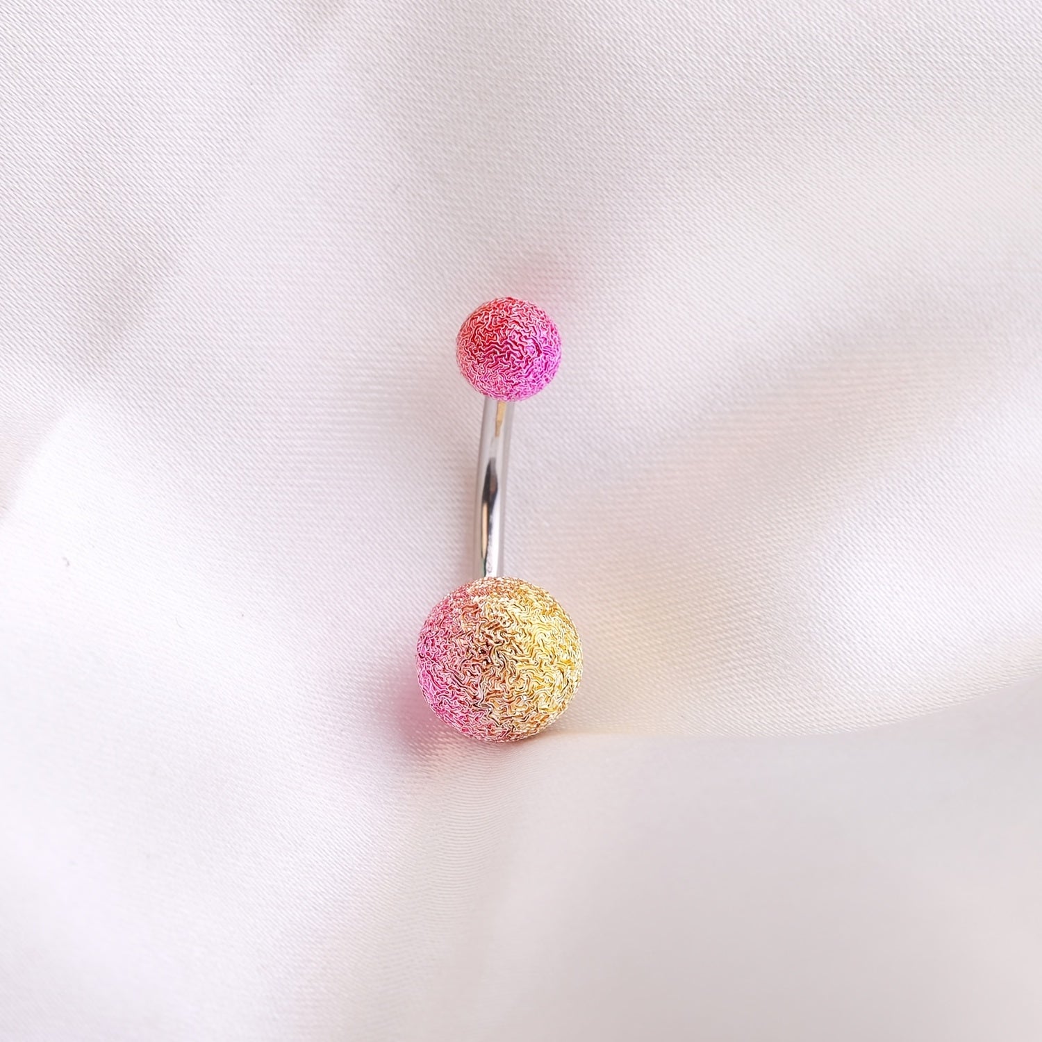 Mix Stainless Steel Barbell Ball Cap Stud Body Piercing