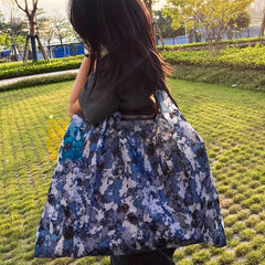 All Over Print Shoulder Bag Large Capacity Lightweight Shopper Bag