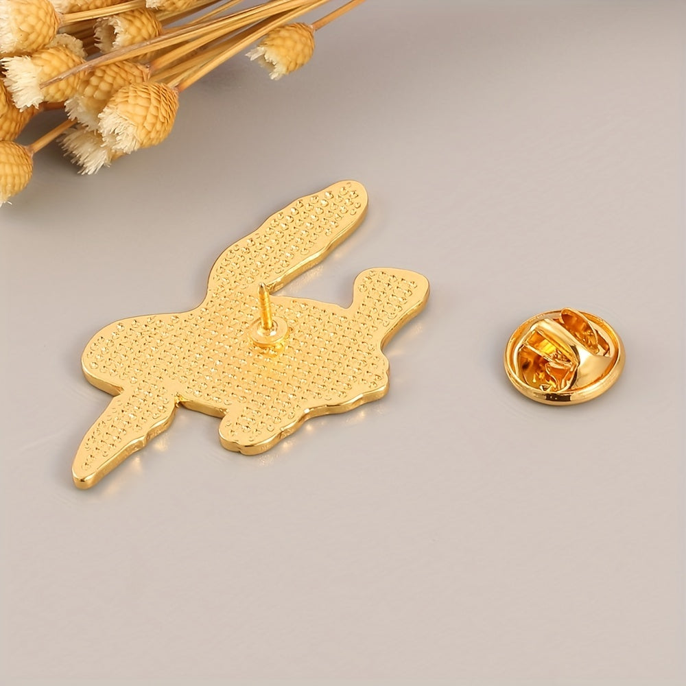 Cartoon Turtle Brooch For Men Creative Pins