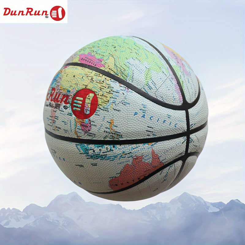 Standard No 7 Basketball PU Material Map Pattern Basketball