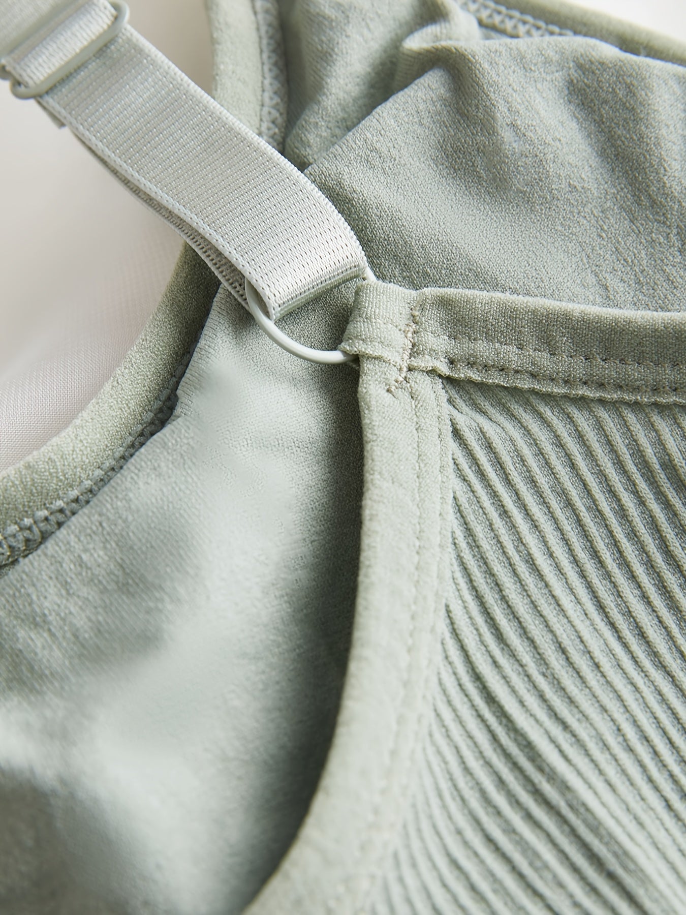 6pcs Ribbed Wireless Bras Full Coverage Comfy & Breathable Women's Lingerie