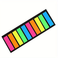 200 Sheets Colour Memo Pad Sticky Notes Bookmark Marker Sticker Paper