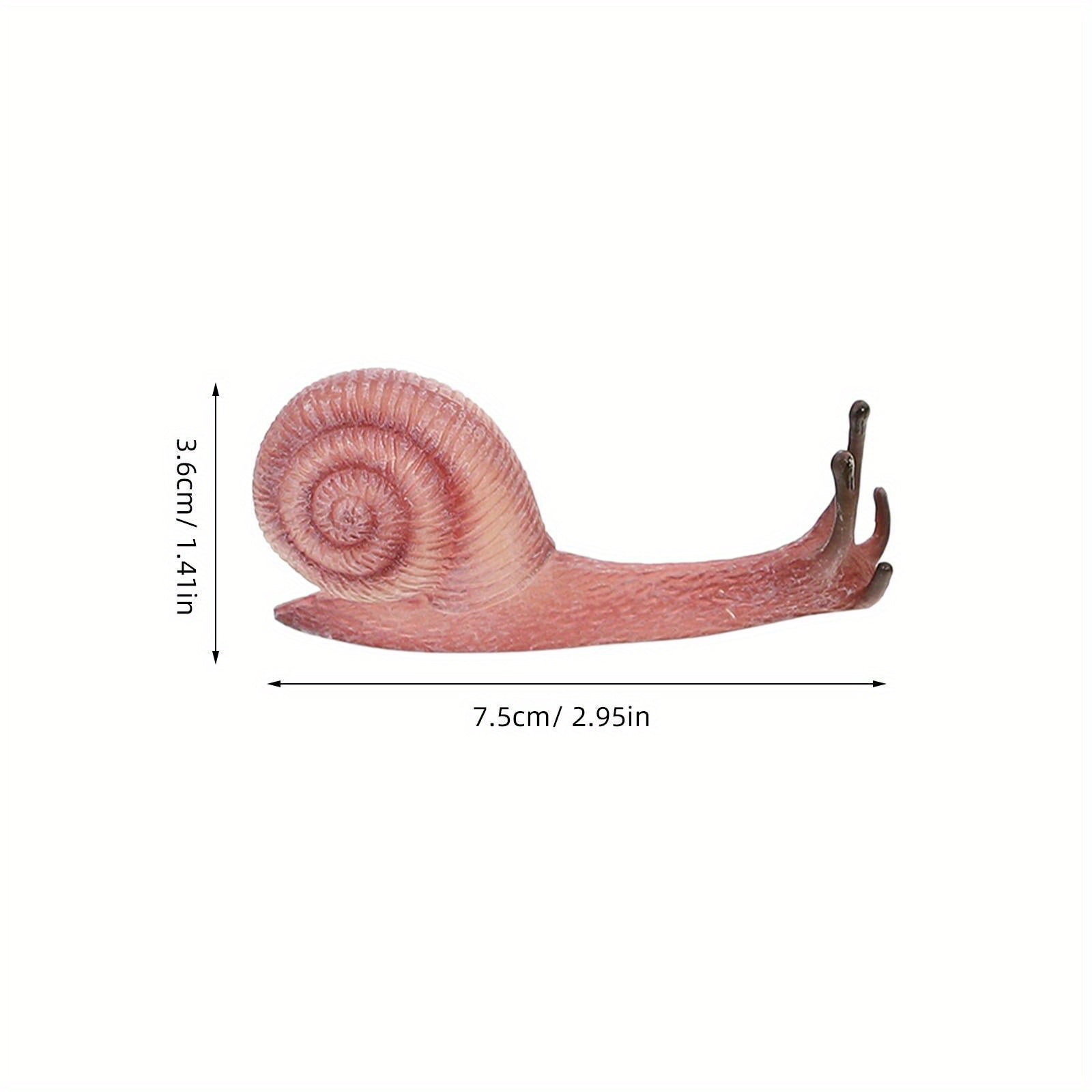 Snail Landscape Disc Ornament Snail Toy PL127