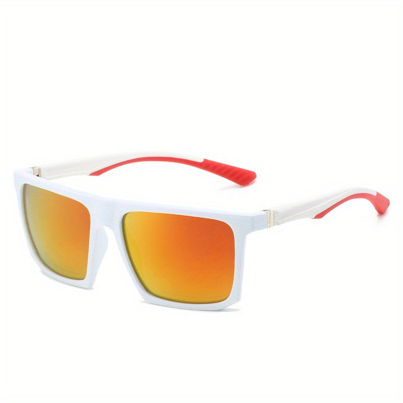 Men's Square Sunglasses UV400 Protection for Cycling