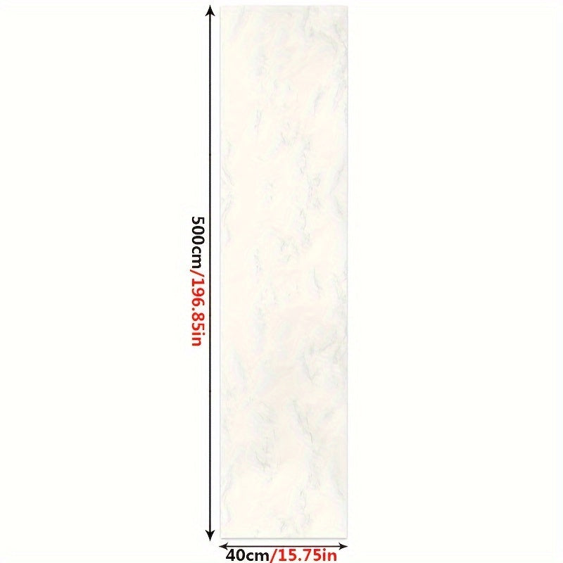 Matte Marble Pattern Self-Adhesive Wallpaper Anti-Slip Waterproof Sticker