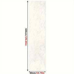 Matte Marble Pattern Self-Adhesive Wallpaper Anti-Slip Waterproof Sticker
