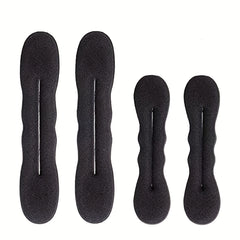 4pcs Bun Maker Hair Styling Tools Girls Hair Accessories