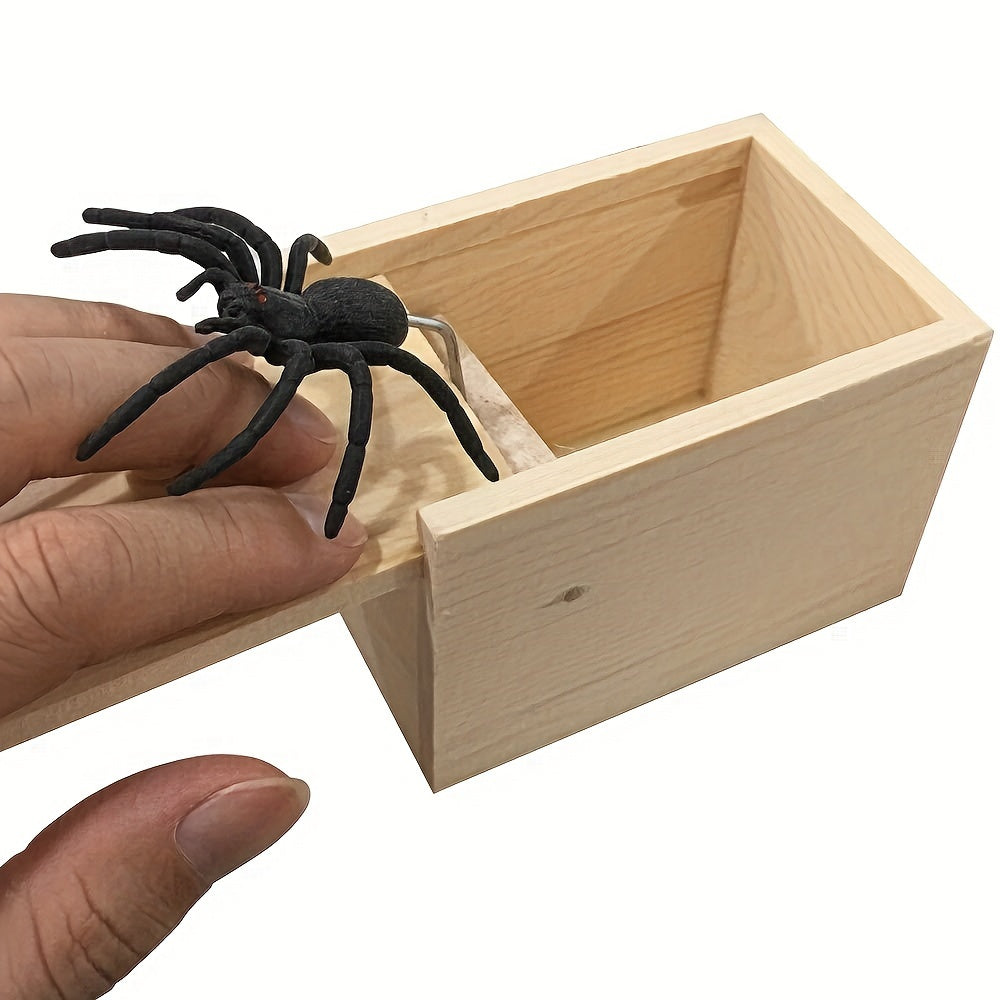 Jumping Spider Prank Box Toy Scare