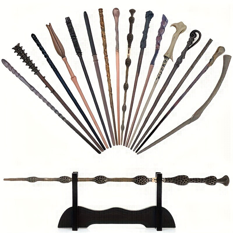 Ancient Noble Wizard Witch Magic Wand Halloween Party Costume Props