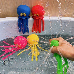 5pcs Octopus & Jellyfish Water Balls Sensory Bath Toys