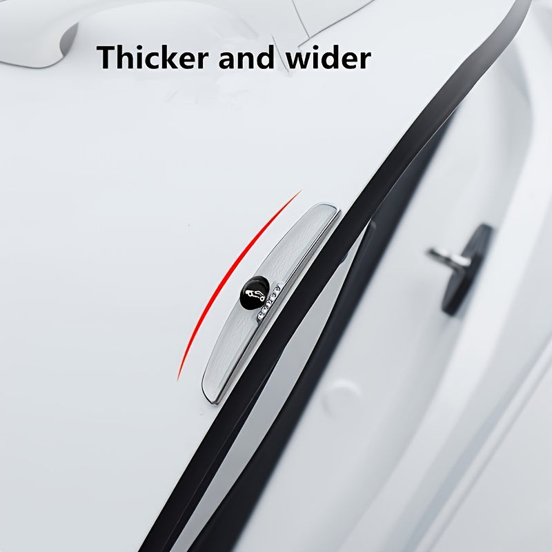4Pcs Car Side Door Edge Guards Protector Luminous Scratch Guard Sedans Truck SUV