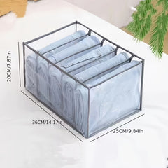 Portable Grids Storage Bag Lightweight Foldable Mesh Clothes Organizer