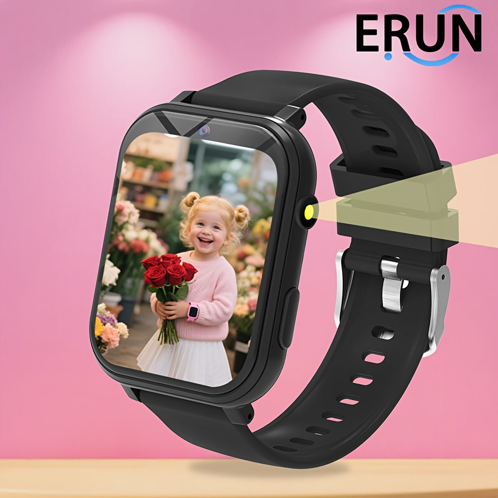 Kids Smart Game Watch with 12 Games Alarm Clock Touch Screen USB Charging