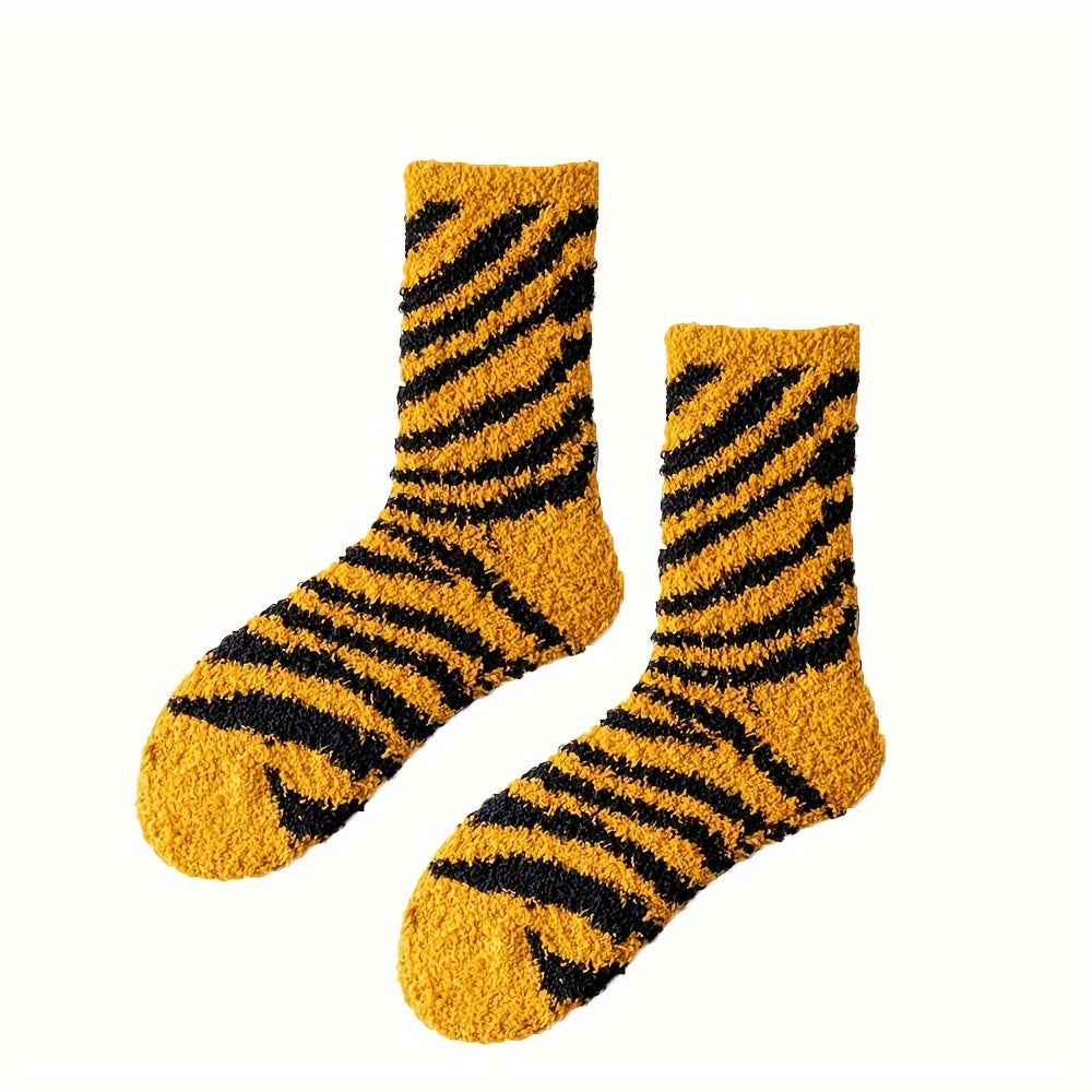 Soft Plush Mid Tube Socks Women's Stockings