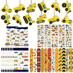 Construction Party Favors Engineering Vehicle Party Supplies