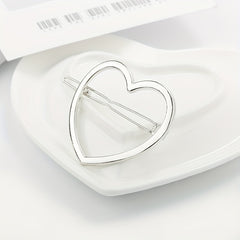 Heart Hair Clip For Side Hair Bangs Braids Girls Accessories
