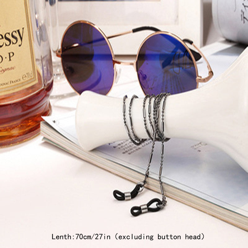 Metal Glasses Chain Lanyard Reading Eyeglass Chain Sunglasses Face Mask Hanging