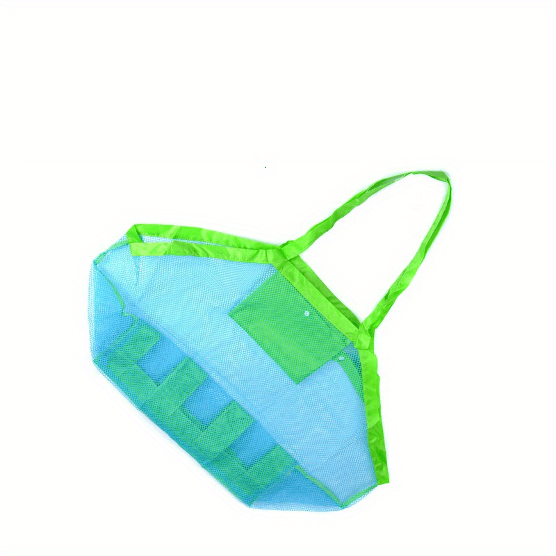Kids Beach Toy Mesh Bag Seashell Tote for Shells & Toys