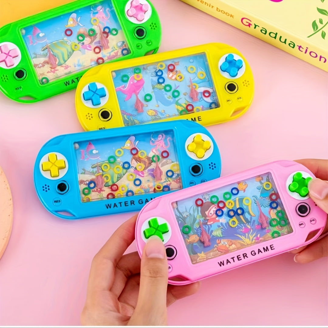Handheld Water Games Water Ring Mini Toy Ring Throwing Game Travel Toy Parties