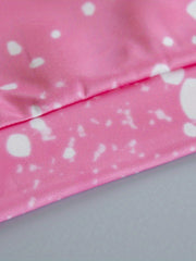 Leopard Dot Pattern Hoodie Girls Sweatshirt for Autumn Winter