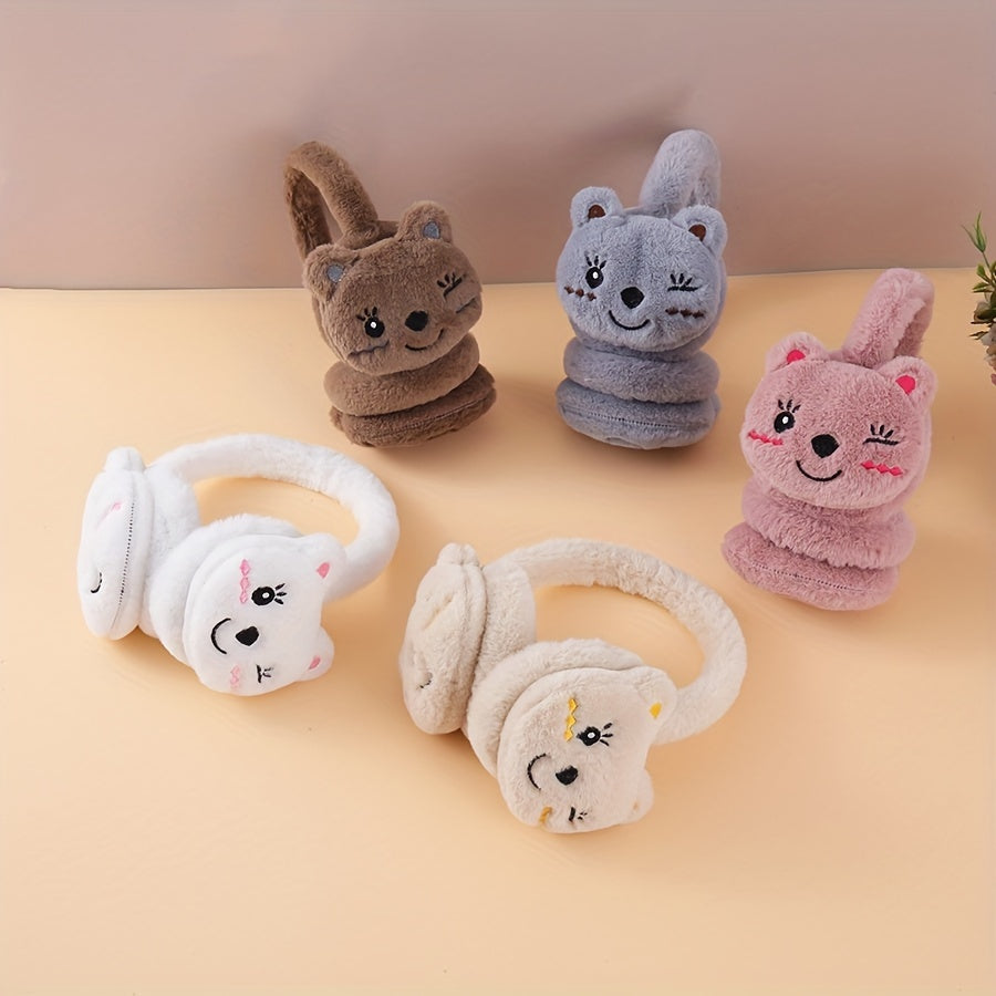 Adjustable Fruit Earmuffs Winter Warm Ear Warmer