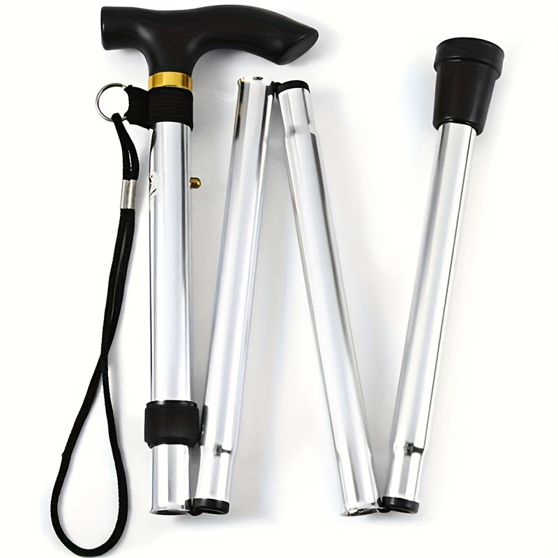 Adjustable Trekking Pole Foldable Walking Stick Cane
