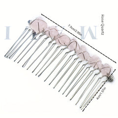 Witch's Raw Stone Hair Comb Wrap Hair Accessories