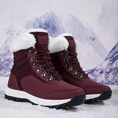 Women's Non-slip Snow Boots High Top Hiking Boots