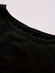 2pcs Solid Tank Tops Crew Neck Sleeveless Top Women's Lingerie
