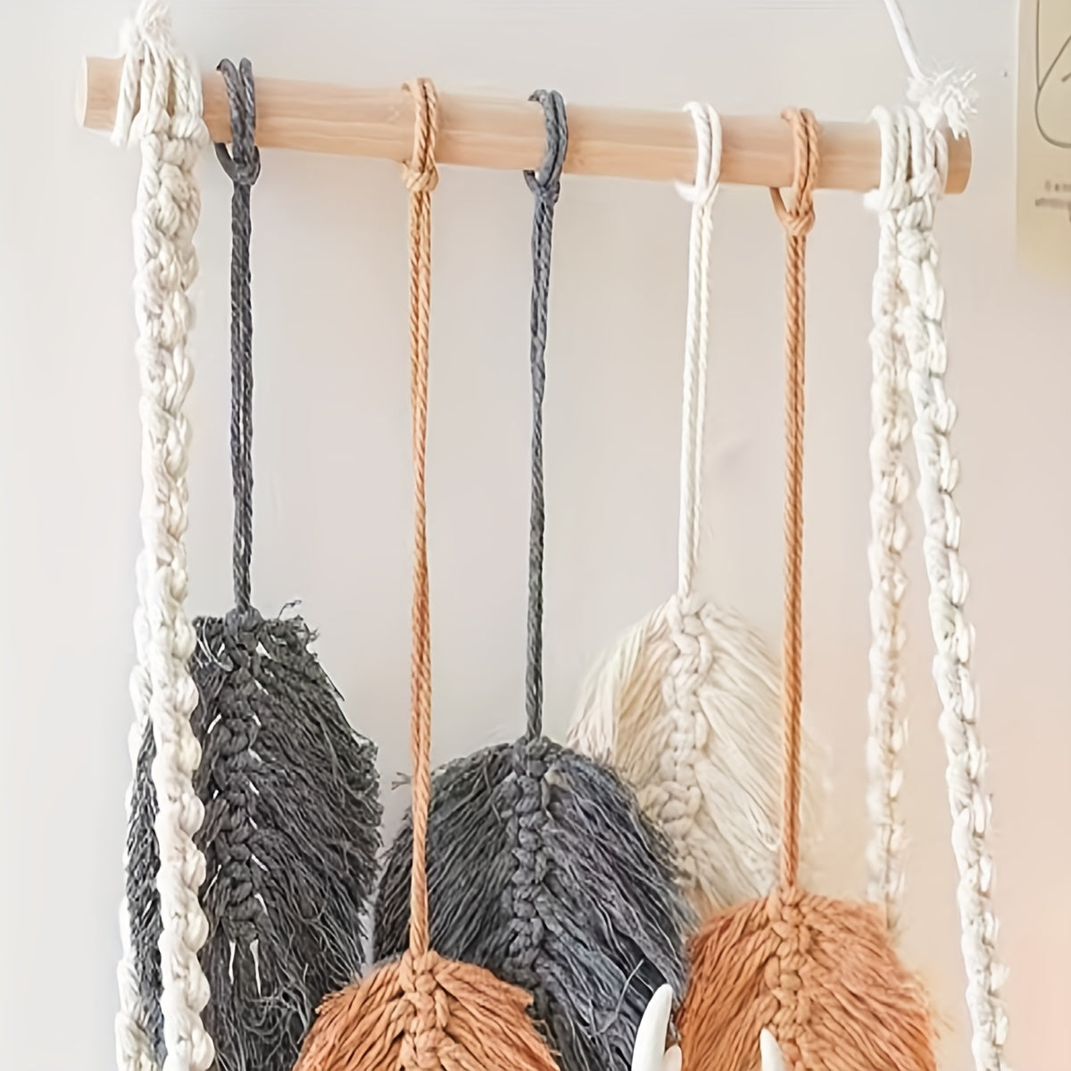 Bohemian Decorative Storage Board With Leaves 30cm