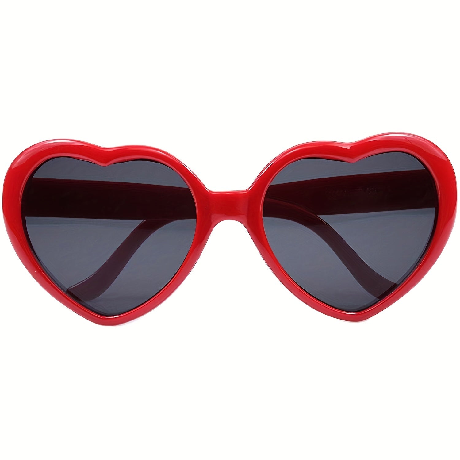 Men's Oversized Heart Sunglasses Retro Decorative Glasses