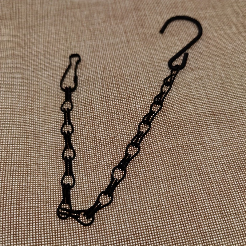 Hanging Chain for Bird Feeders, Birdbaths, Planters, Lanterns