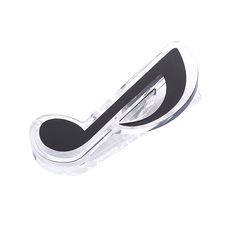 Musical Note Spring Holder Clip for Piano Guitar Violin