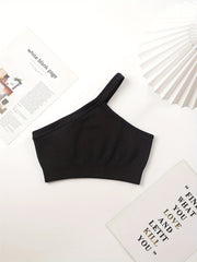 4PCS Seamless Yoga Set One Shoulder Top & High Waist Leggings and Shorts