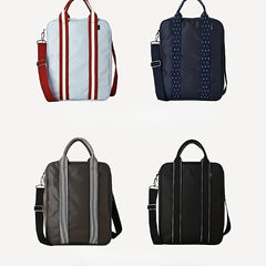 Hangable Nylon Travel Bag Large Capacity Portable Shoulder Crossbody Bag