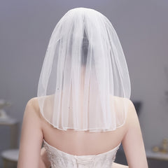 Short Bridal Veil For Wedding Gown Hair Accessories