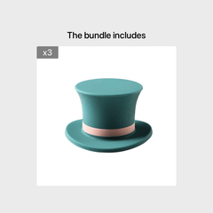 Hat Shaped Silicone Wine Stopper for Freshness