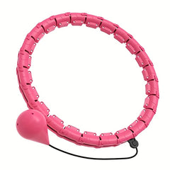 24 Section Fitness Hoop with Weighted Ball for Waist Weight Loss